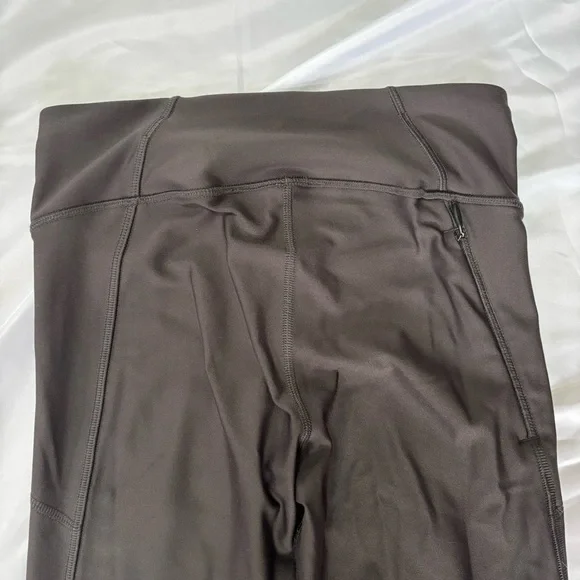 Under Armour Compression Leggings In Dark Grey Patterned Women’s Size S - Picture 8 of 8